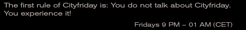 Cityfredag Text